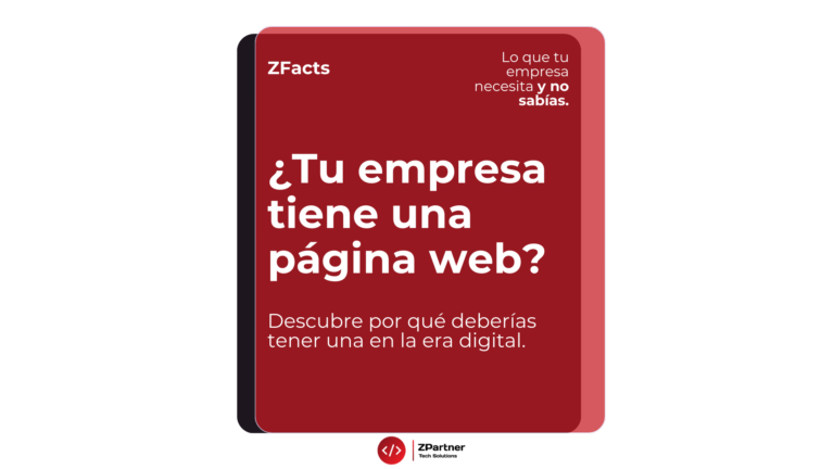 ¿Tu empresa tiene una página web?